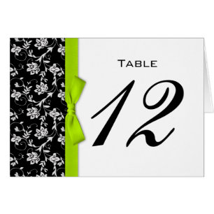 Numéro de table du Mariage de la boue de chaux