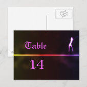 numéro de table du parti (Devant / Derrière)