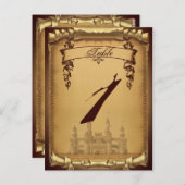 Numéro de table d'un Mariage de temps (Devant / Derrière)