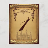 Numéro de table d'un Mariage de temps (Devant)