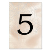 Numéro De Table Éffrayant Petit Couple Tableau Numéro 5 (Dos)