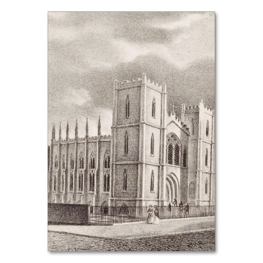 Numéro De Table Église chrétienne médiévale (Par défaut)