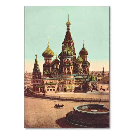 Numéro De Table Église Saint-Basile, place Rouge Moscou (Par défaut)