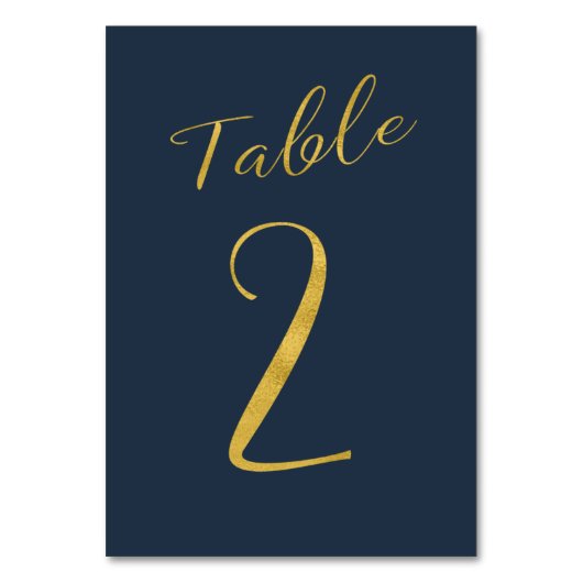 Numéro de table élégant avec paillettes dorées et (Par défaut)