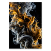 Numéro De Table Elegant Black & Gold Wedding Invitation (Dos)