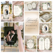 Numéro De Table Elegant Blush Garden Wedding Table Number
