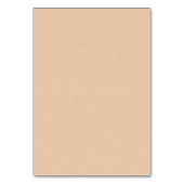 Numéro De Table Élégant et moderne Mariage en terre cuite (Dos)