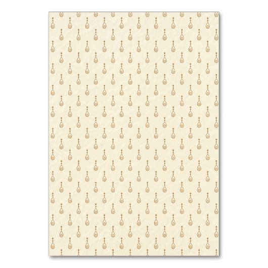 Numéro De Table Élégant Mariage de design traditionnel indien (Dos)