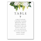 Numéro De Table Élégant Mariage de verdure estivale (Par défaut)