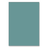 Numéro De Table Élégant Mariage Fleur sauvage (Dos)