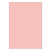 Numéro De Table Élégant Mariage rose Pastel Spring (Dos)