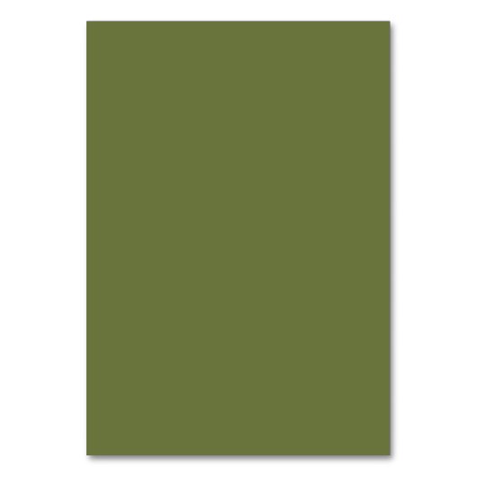 Numéro De Table Élégant Mariage végétal floral Sage vert (Dos)