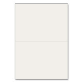 Numéro De Table Elegant Minimal Wedding Place Card  (Dos)