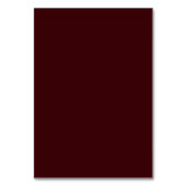 Numéro De Table Elegant & Modern Burgundy Wedding (Dos)