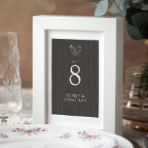 Élégant Moderne Éléments simples Mariage