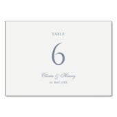 Numéro De Table Elegant Table Number Card I Baroque Wedding Set (Devant)