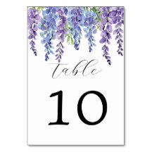 Élégant violet violet Florals Mariage