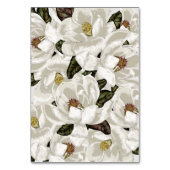 Numéro De Table Élégante floraison de Magnolia (Dos)
