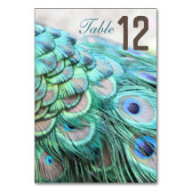 Élégante Vibrant Peacock Turquoise Mariage table