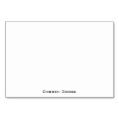Numéro De Table Embden Goose (Dos)