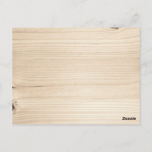 Numéro de table en bois (Dos)