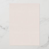 Numéro de table en feuille d'aluminium à bordure g (Verso)