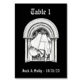 Numéro De Table Ensemble pour toujours Ghost Bride & Groom Numéros (Par défaut)