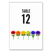 Numéro De Table Ensemble, prospérez avec le texte au dos (Par défaut)