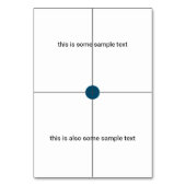 Numéro De Table essai échantillon (Par défaut)