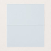 Numéro de table et nom Cartes de place (Inside Unfolded)