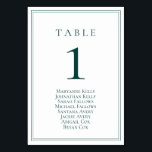 Numéro de table et tableau de sièges Emerald Green<br><div class="desc">**VEUILLEZ NOTER : Pour commander, il suffit d'ajuster votre numéro de table et d'ajouter chaque numéro séparément à votre panier. Ensuite, vérifiez une fois que vous avez fini.Ces beaux numéros de table incluent également un tableau de sièges pour le rendre simple pour vos invités à trouver leur table facilement. Notre...</div>