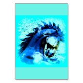 Numéro De Table étalon de mustang bleu sauvage (Par défaut)