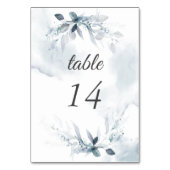 Numéro De Table Etanchéité bleu Dusty Numéro de tableau (Par défaut)