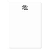 Numéro De Table Être un exemple de foi et d'amour en action (Dos)