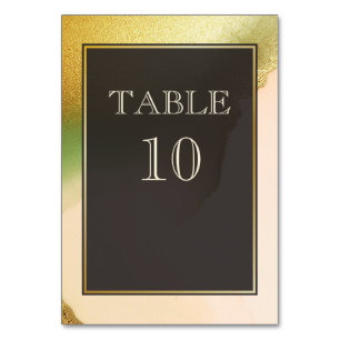 Numéro De Table Fab Chartreuse 🤵 audacieux et élégant Mariage bud