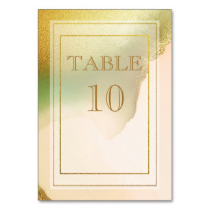 Numéro De Table Fab Chartreuse 🤵 audacieux et élégant Mariage bud