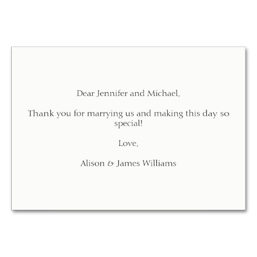 Numéro De Table Faire-part de mariage Palm leave (Dos)