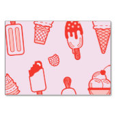 Numéro De Table Faites votre propre barre de crème glacée Sprinkie (Dos)