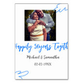 Numéro De Table félicitations pour les 50 ans d'anniversaire de ma (Dos)