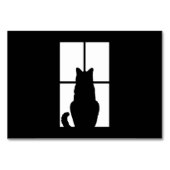 Numéro De Table Fenêtre Cat Cliquez pour Customiser Obtenir une dé (Devant)