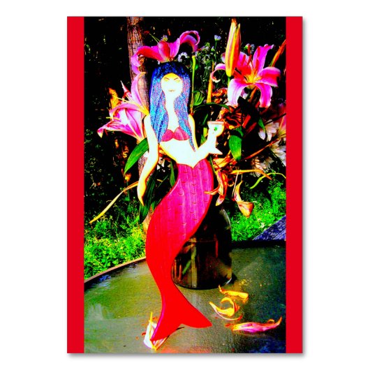 Numéro De Table fête de sirène (Par défaut)