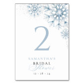 Numéro De Table Fête des mariées de neige en amour (Par défaut)