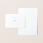 Numéro de Table Feuille d'Argent (Affichage)