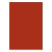 Numéro De Table Feuille d'érable Orange et Terracotta Mariage d'au (Dos)