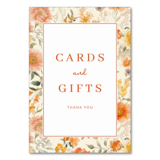 Numéro De Table Fleur botanique chaude de pêche (Par défaut)