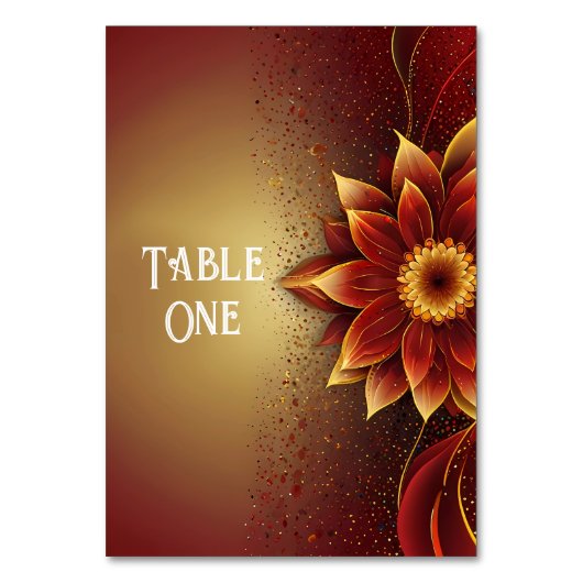 Numéro De Table Fleur éternelle : Une célébration intemporelle de  (Par défaut)