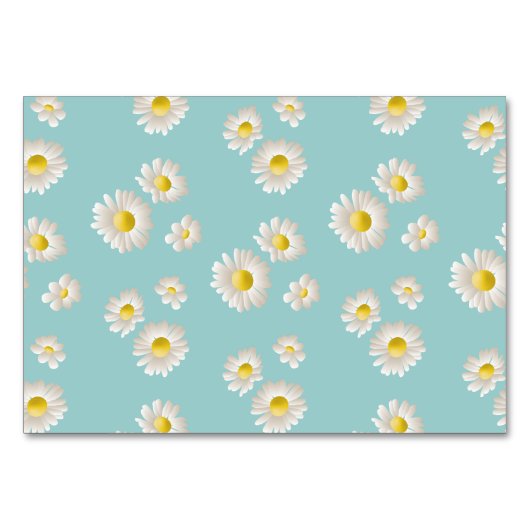 Numéro De Table Fleur marguerite (Devant)