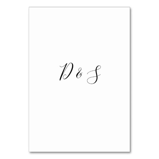 Numéro De Table Fleur sauvage Mallard Duck Mariage (Dos)