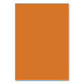 Numéro De Table Fleur sauvage rose et orange (Dos)