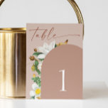 Numéro De Table Fleur vintage camélia. Mariage de script rose pâle<br><div class="desc">Élégant script floral mariage Numéro de table avec fleur de camélia vintage dans les tons rose pâle pastel,  roux poussiéreux,  couleurs crème. Veuillez me contacter si vous avez besoin d'autres articles.</div>